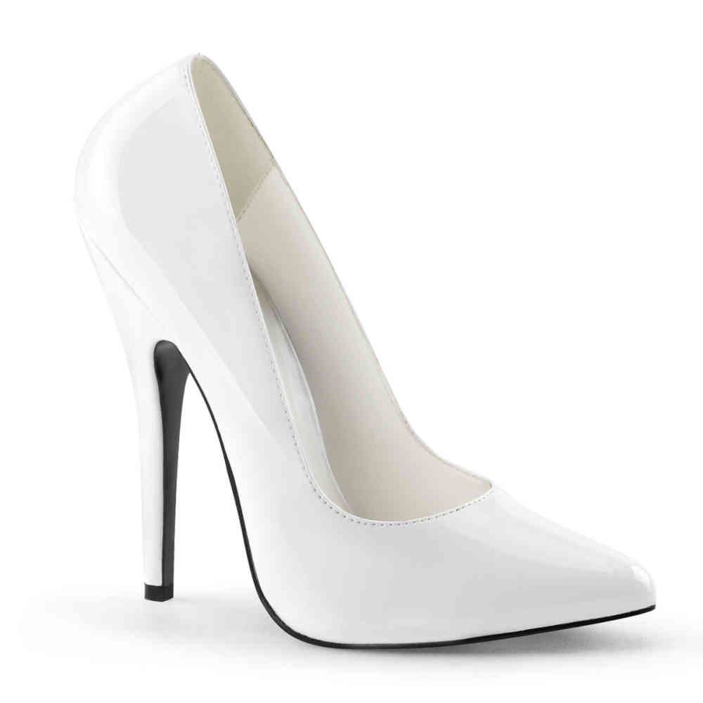 Devious - DOMINA420 Talons hauts - Chaussures de pole dance - Blanc Product image